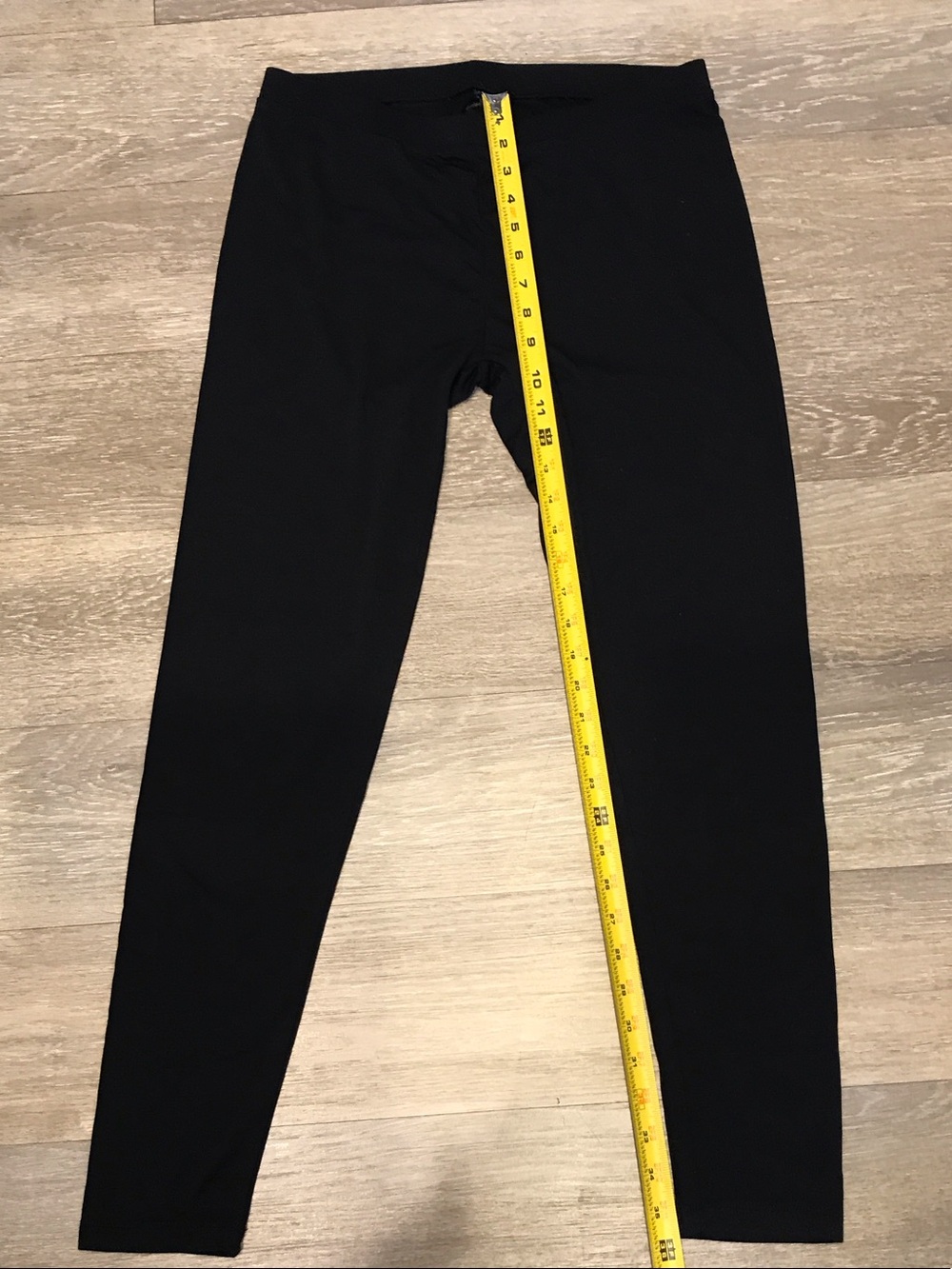 32 Degrees Heat Black Full-Length Stretch Leggings for Women